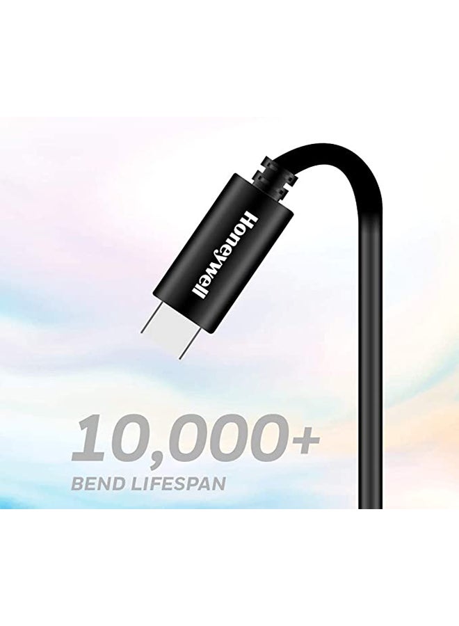 هوني ويل كابل USB 2.0 إلى Type C بطول 1.2 متر - (غير مضفر) - Image 5