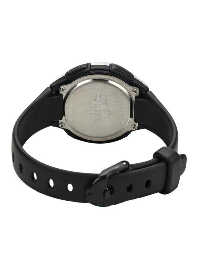 CASIO - Women's Water Resistant Digital Watch LW-203-1AVDF - 35 mm - Black - Image 1