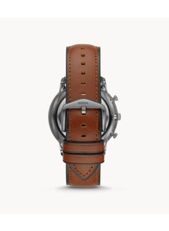 FOSSIL Men's Leather Analog Wrist Watch FS5512 - 41 mm - Brown  - Image 2