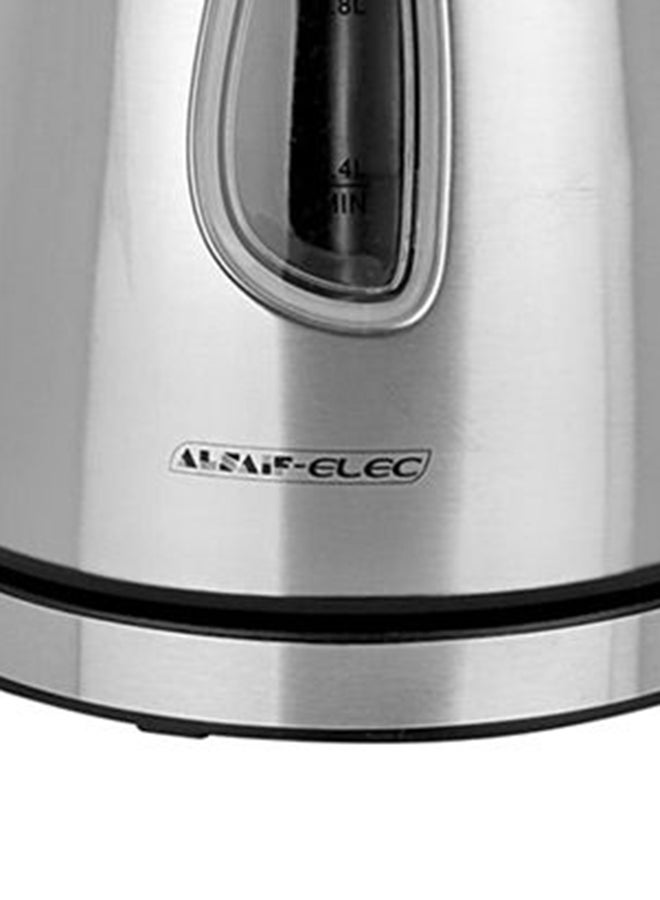 ALSAIF-ELEC Electric Kettle S7055 1 L 1370 W S7055 Black/Silver  - Image 5