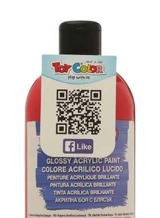 Toy Color Play With Us Acrylic Colour Burgundy - Image 5