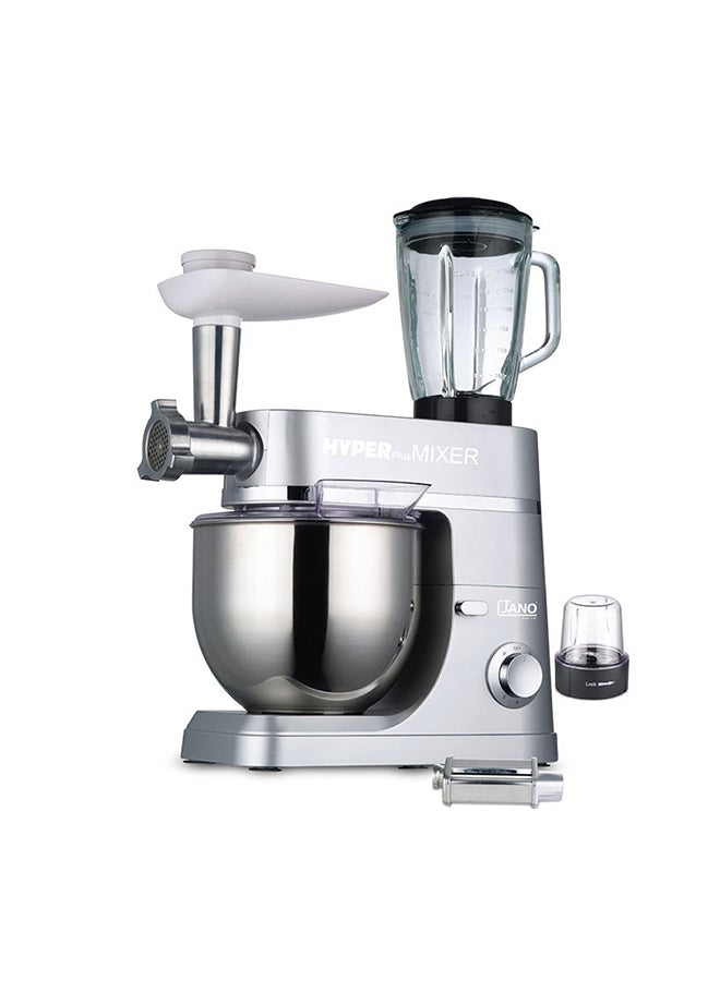 5-In-1 Stand Mixer 1200W 7.0 L 1200.0 W E02217 Silver