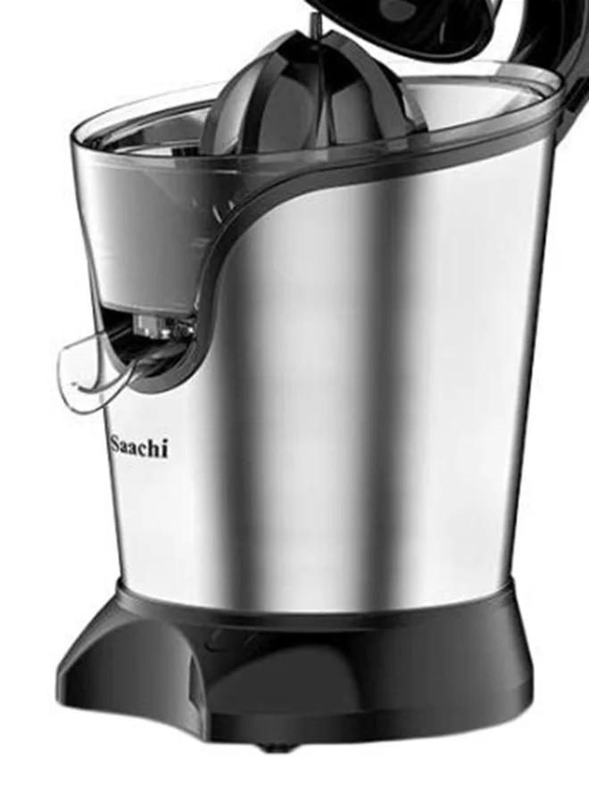 Saachi Citrus Juicer with Stainless Steel Body and Silicon Handle, Great for Making Orange Juice and Lemonade 180 W NL-CJ-4069-ST Steel