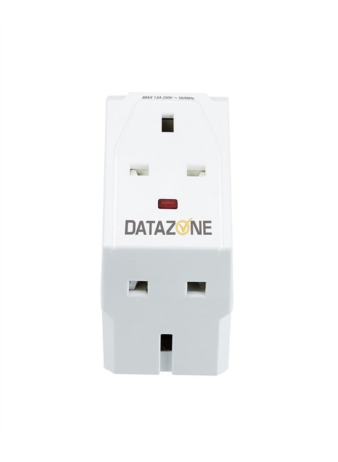 داتا زون محول طاقة ب3 منافذ أبيض 10Ø³Ù†ØªÙŠÙ…ØªØ± - Image 2