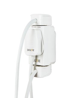Datazone 3 Way Power Adapter White 10centimeter  - Image 4