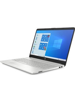 HP 14s-dq2218ne (Upgraded Version) Laptop With 14-Inch Display, Core i5-1135G7 Processer/8GB RAM/512GB SSD/Intel UHD Graphics/Windows 11 Home English/Arabic silver  - Image 2