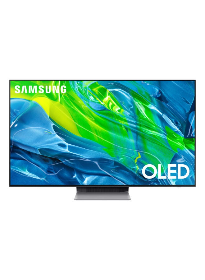 Samsung - 55-Inch Qd-Oled Smart Tv 4K – Neural Hdr Qauntum Processor 4K With 6 Speakers With Sound Bar Q700 55S95BAUXEG Black - Image 1