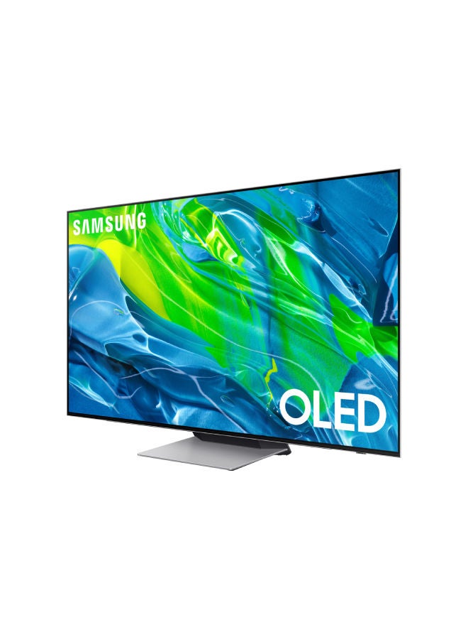 Samsung - 55-Inch Qd-Oled Smart Tv 4K – Neural Hdr Qauntum Processor 4K With 6 Speakers With Sound Bar Q700 55S95BAUXEG Black - Image 1