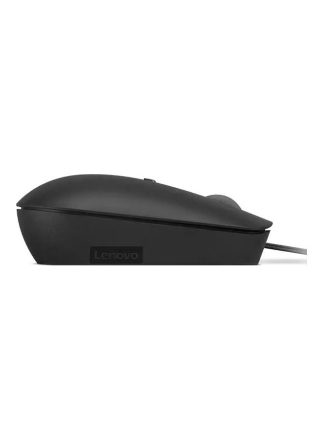 Lenovo Lenovo 400 USB-C Compact Wired Mouse For Mobile And Laptop Black - Image 3
