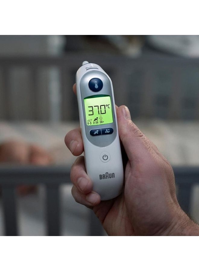 BRAUN - Thermoscan With Age Precision And Night Mode, Series 7+ Thermometer - Image 1