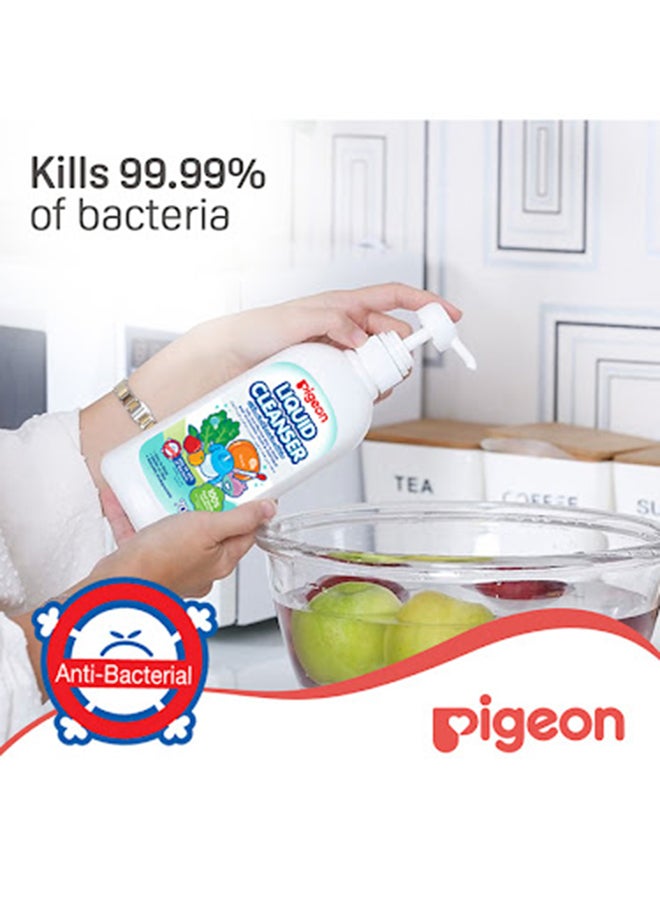 pigeon Liquid Cleanser For Baby Accessories And Fruits With Vegetable 700ml  - Image 4