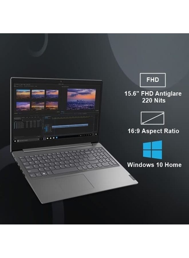 Lenovo 82C30053IH Laptop With 15.6-Inch Display, Celeron N4020 Processor/4GB RAM/256GB SSD/Intel UHD Graphics/Windows 10 Home English Grey  - Image 2