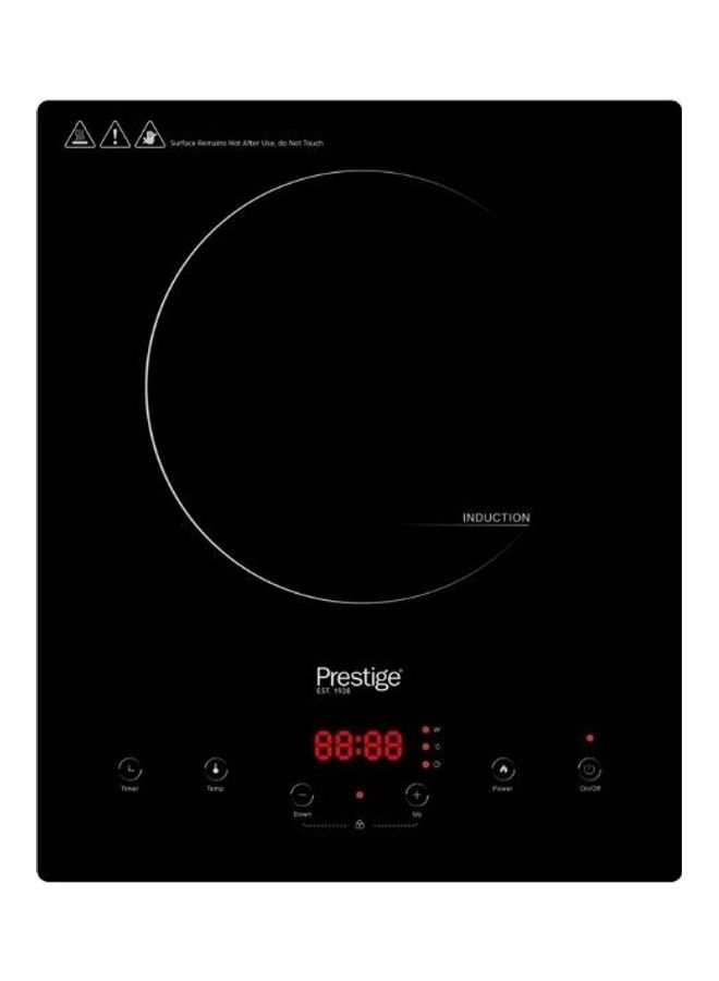 Prestige Single Induction Cooktop Induction Cooker With 10-Level Power and Temperature Control | Sensor Touch Countertop Burner with Count-down and Pre-Set Timer PR81522 Black 