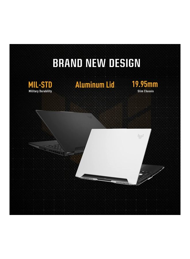 ASUS TUF DASH F15 Gaming FX517ZR-HN028W (Upgraded Version) Laptop With 15.6-Inch Full HD Display, Core i7-12650H Processor/16GB RAM/1TB SSD/6GB Nvidia Geforce RTX 3070 Graphics Card/Winodws 11 Home English/Arabic Off Black  - Image 3