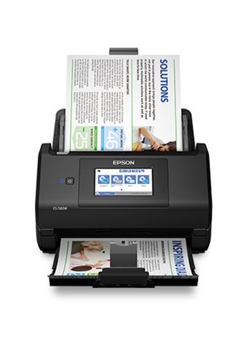 WorkForce ES-580W Wireless Auto-Sheet Feed Scanner WiFi Connected Black