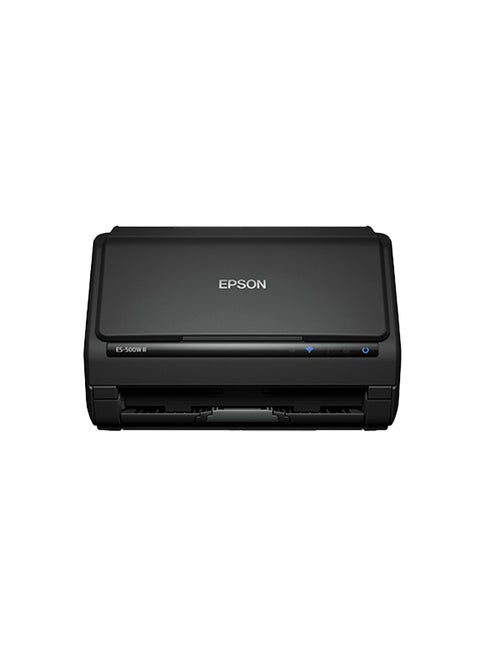 WorkForce ES-500W II Wireless A4 Auto-Duplex Scanner WiFi Connected Black