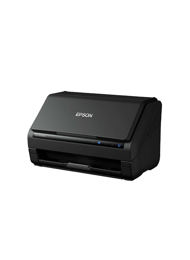 WorkForce ES-500W II Wireless A4 Auto-Duplex Scanner WiFi Connected Black