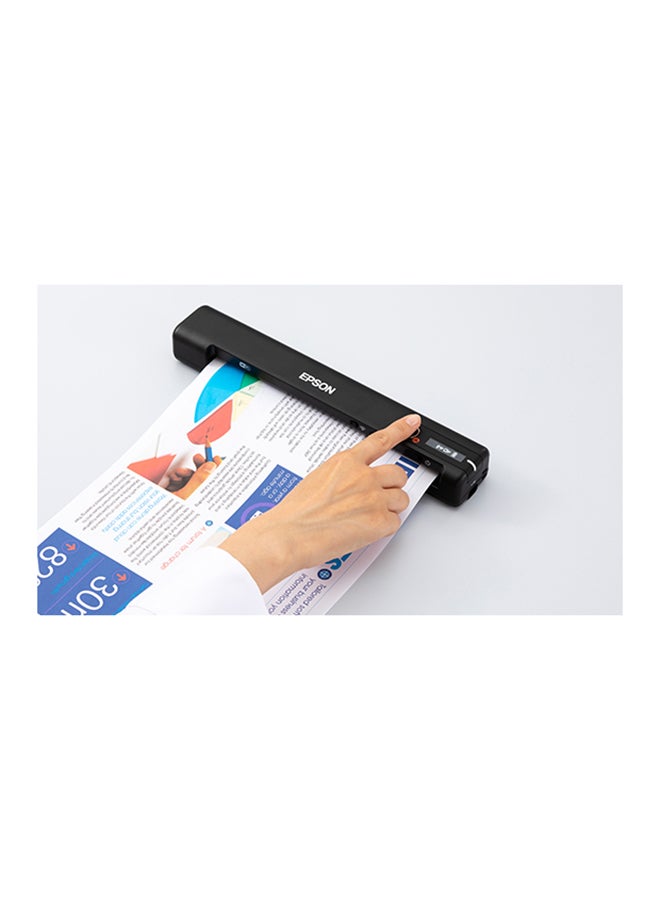 إبسون - Workforce ES-60W Mobile Scanner USB Connected With ScanSmart Software Black - Image 1