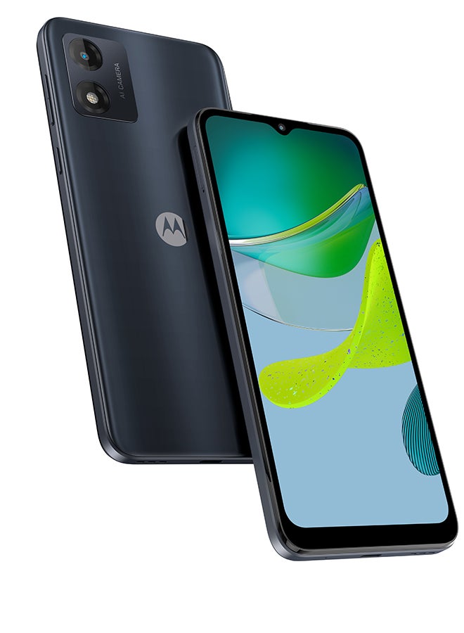 Motorola - E13 Dual Sim Cosmic Black 2GB RAM 64GB 4G LTE- Middle East Version - Image 1