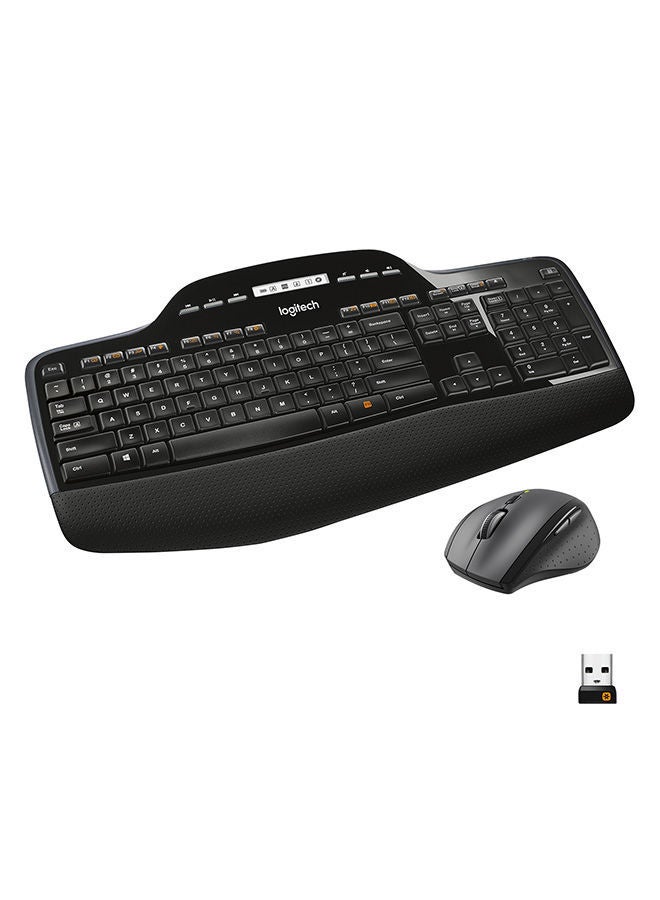 Logitech MK710 Performance Wireless Keyboard And Mouse Combo US-English black - Image 1