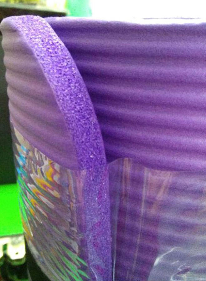 SkyLand Anti-Skid Star Yoga Mat 10 mm - Purple 183x61x1cm  - Image 3