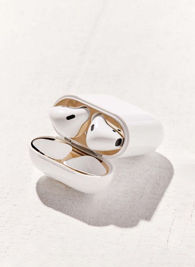 Elago - Set Of 2 Dust Guard For Apple AirPods Gold - Image 1