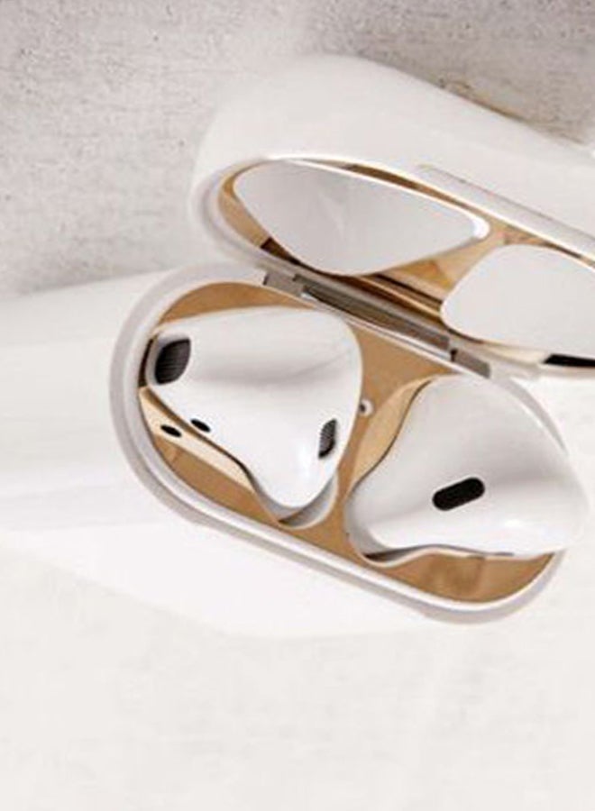 Elago - Set Of 2 Dust Guard For Apple AirPods Gold - Image 1