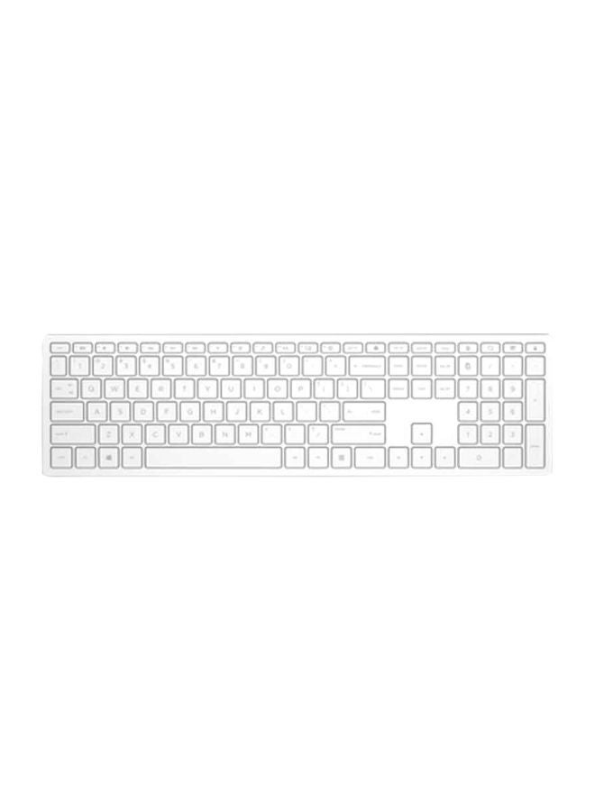 HP Pavilion Wireless Three Zone Keyboard 600 - English/Arabic White - Image 1