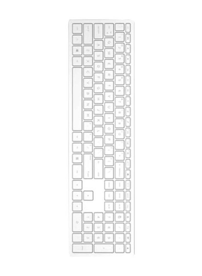 HP Pavilion Wireless Three Zone Keyboard 600 - English/Arabic White - Image 3