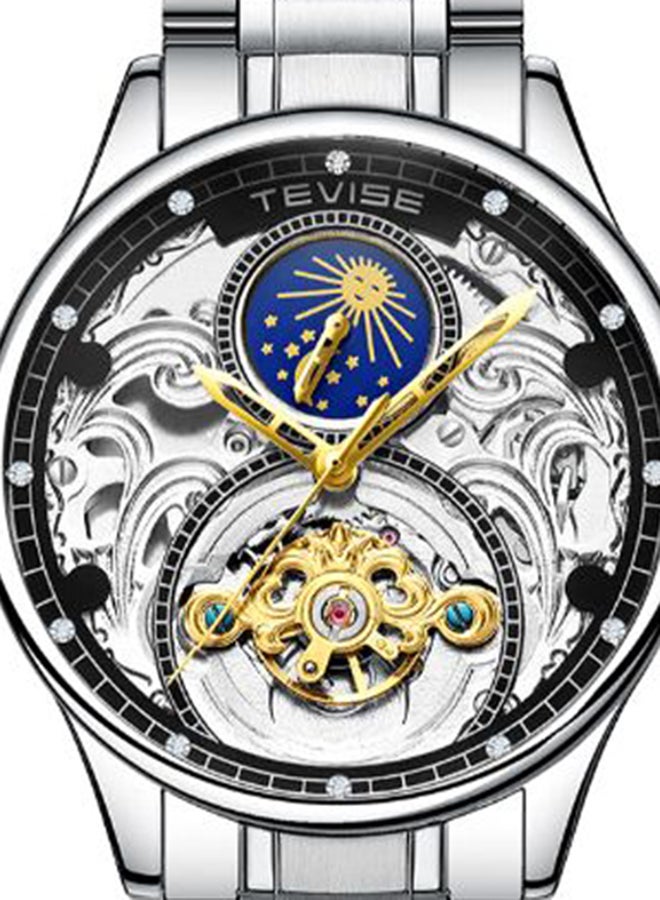 Tevise Men's Stainless Steel Analog Watch T820A - Image 5