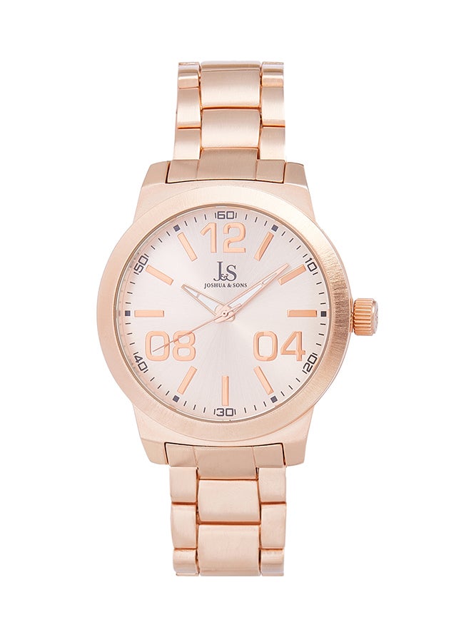 JOSHUA & SONS - Women's Alloy Analog Watch JS82RG - Image 1