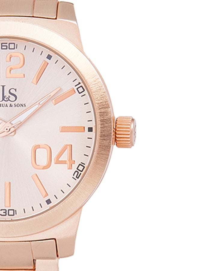 JOSHUA & SONS - Women's Alloy Analog Watch JS82RG - Image 1