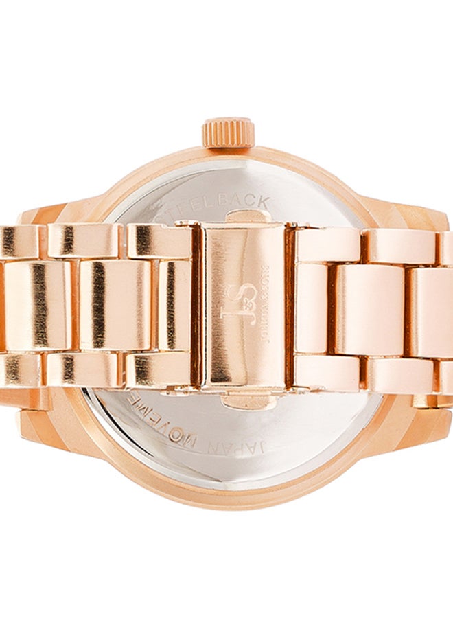 JOSHUA & SONS - Women's Alloy Analog Watch JS82RG - Image 1