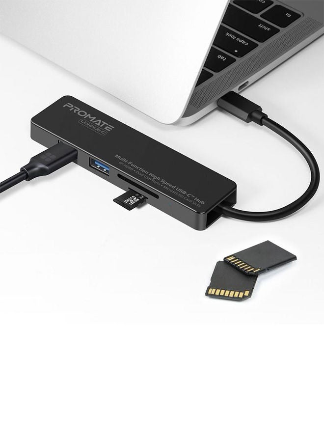 LinkHub-C USB Hub Black