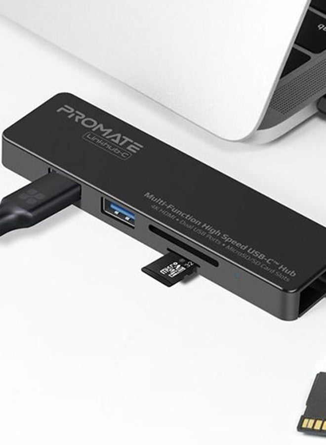 LinkHub-C USB Hub Black