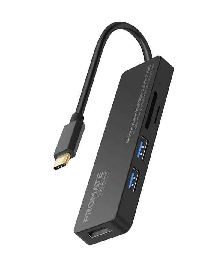LinkHub-C USB Hub Black