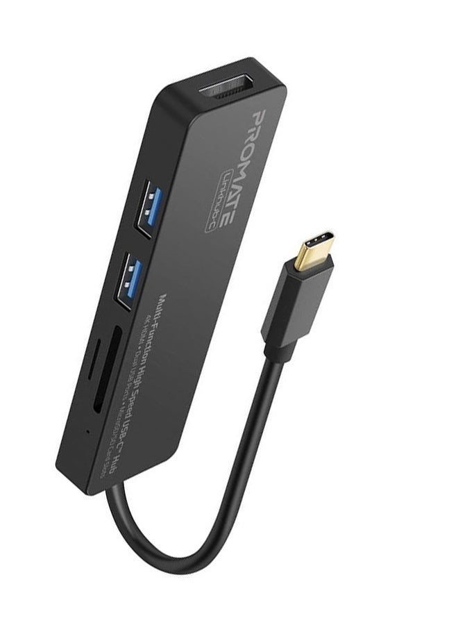 LinkHub-C USB Hub Black