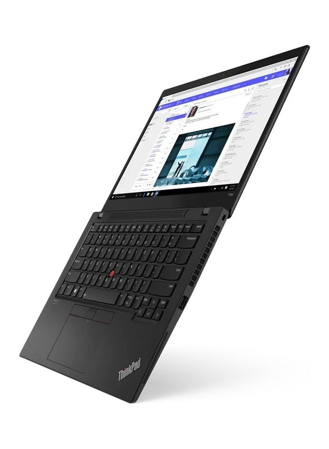 Lenovo T14s i5-1135G7 8GB Base DDR4 256GB SSD M.2 2280 NVMe Iris Xe 14.0" FHD IPS 300nits Win 10 Pro 64 Intel AX201 2x2AX+BT Y-SCR,Y-FPR,HW TPM-2.0,720p HD Cam,RJ45 Extn,4 cell 57Whr,65W USB-C UK,KYB B English/Arabic Black  - Image 2