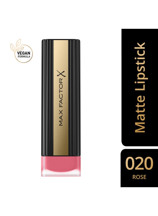Max Factor - Max Factor Colour Elixir Lipstick Velvet Matte Rose20 - Image 1