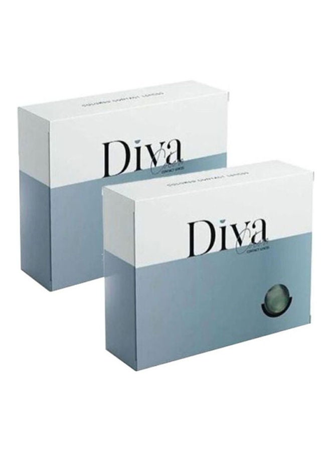 Diva - women Lava Pack Of 2 Monthly Disposable Contact Lenses - Image 1