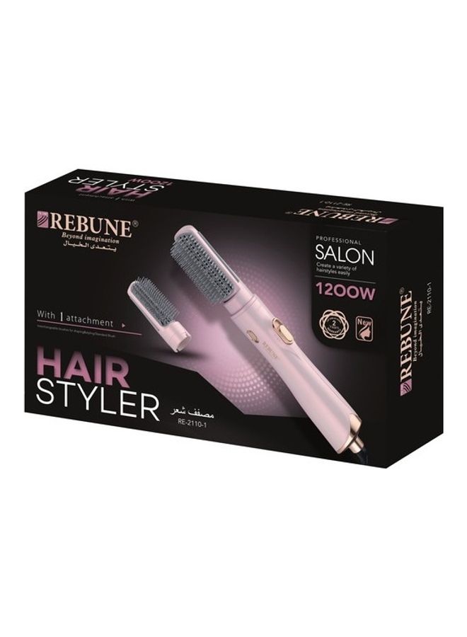 REBUNE 1 Piece Ribbon Hair Dryer Pink - Image 2