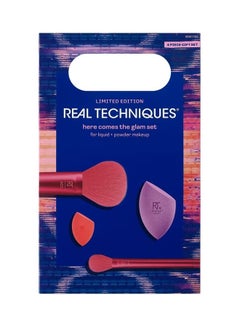 REAL TECHNIQUES Limited Edition Here Come The Glam Set For Liquid And Powder Makeup Multicolour  - Image 1