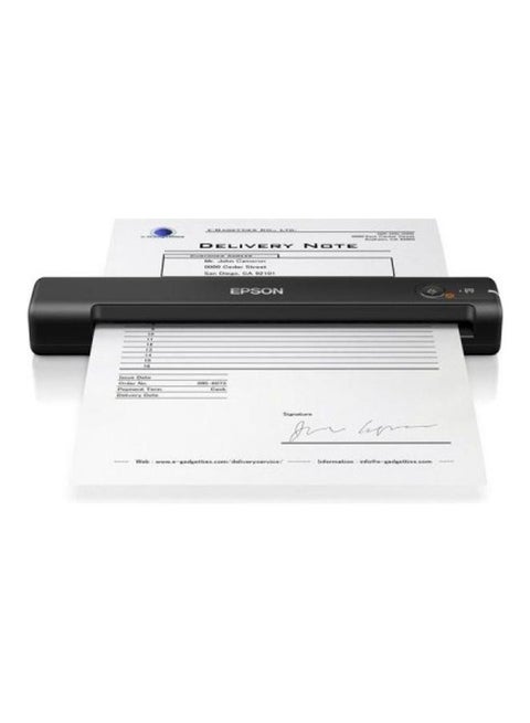 Workforce ES-50 Mobile Scanner USB Connected With Scan Smart Software Black