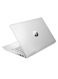 HP Pavilion x360 2-in-1 (Upgraded Version) Laptop 14-ek0005nx With 14-Inch Touch Display, Intel Core i5-1235U Processor / 8GB RAM / 512GB SSD / Intel UHD Graphics / Windows 11 Home / English/Arabic Natural Silver  - Image 3