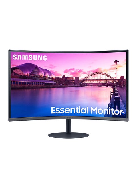 27 Inch Curved 75hz  Monitor With 1000R Curvature, DisplayPort, HDMI, AMD FreeSync I LS27C390EAMXUE Black