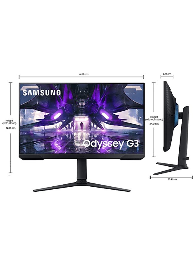 Samsung - 27 Odyssey G3 AG300, Full HD Gaming Monitor with 144hz Refresh Rate, 1ms Response Time, AMD FreeSync Premium, Height Adjustable Stand, LS27AG300NMXUE Black - Image 1