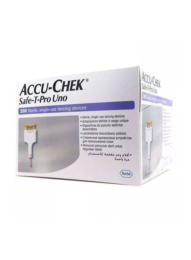 ACCU-CHEK - Safe-T-Pro Uno Lancets - Image 1