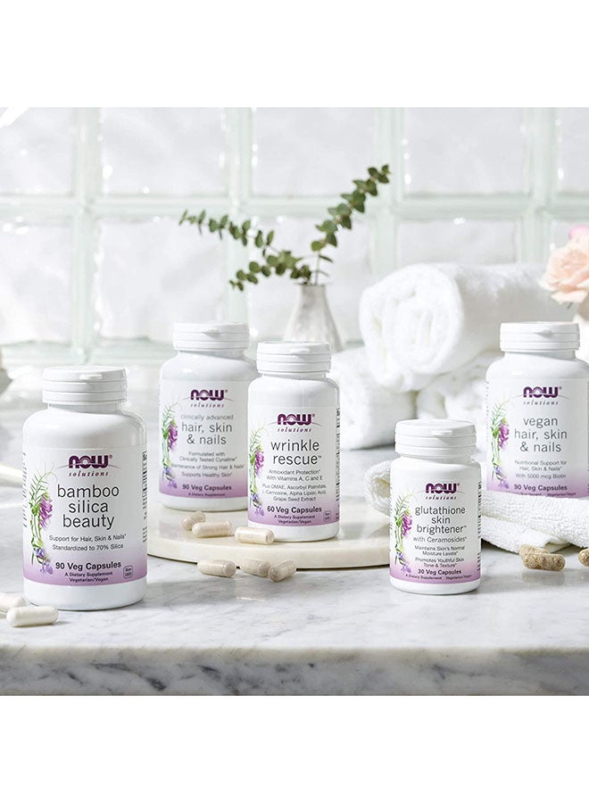 Now Foods - Glutathione Skin Brightener Dietary Supplement - 30 Capsules - Image 1