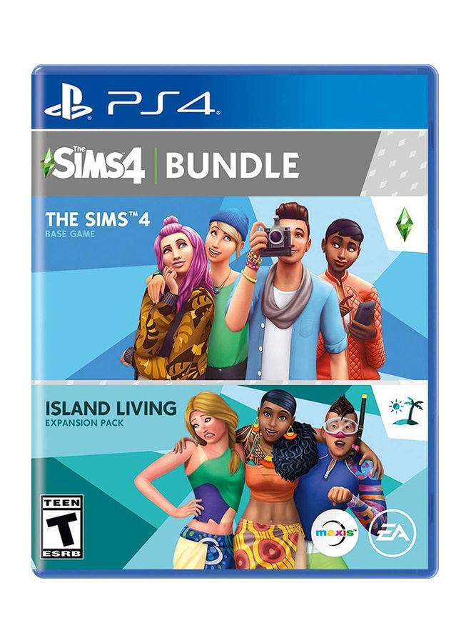 إي أيه لعبة The Sims 4 Plus Island Living Bundle - بلاي ستيشن 4 (PS4) - بلاي ستيشن 4 (PS4) - Image 1