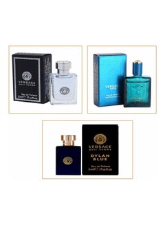 VERSACE Dylan Blue Pour Homme And Eros Set 5+5+5ml  - Image 1